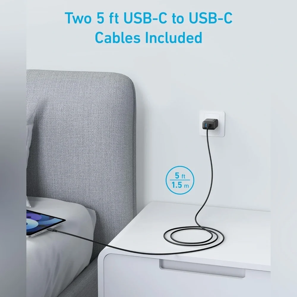 Anker Dual Port USB Wall Charger Set